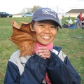 Nina Ma with Fall Foliage